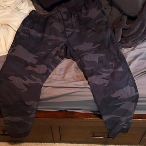 Hollister Black Camo Sweatpants